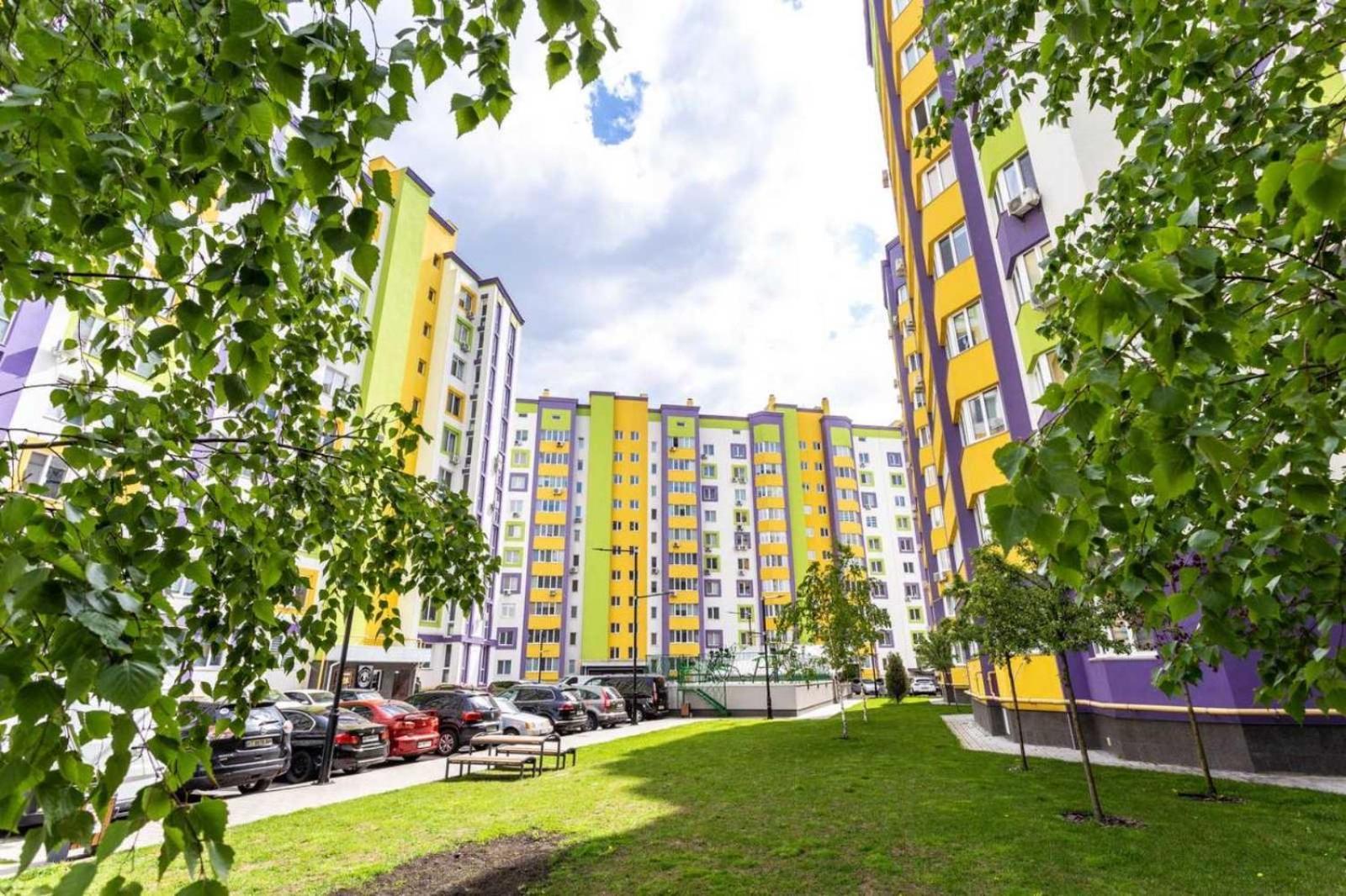 0238 Жк Щасливий Біля Кільцевоі Сучасна Нова Квартира Kiew Exterior foto